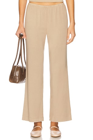 Baby Rib Scallop Contrast Pant DONNI.