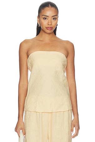 The Linen Tube Top DONNI.
