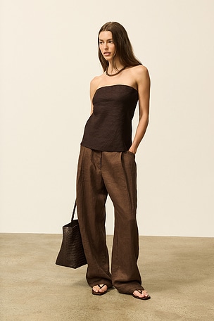 The Linen Tube Top DONNI.