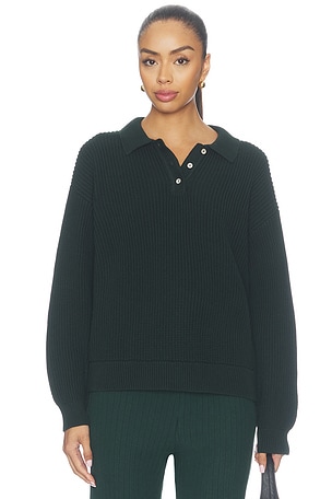 The Heavy Cotton Knit Polo DONNI.