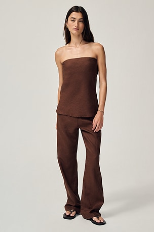 x REVOLVE The Linen Tube Top DONNI.