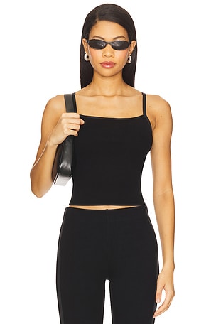 Rib Satin Tank Top DONNI.