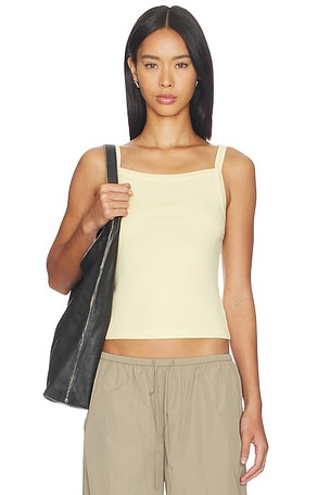 The Baby Rib Square Neck Tank DONNI.