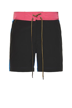 Side Pocket Surf School Short DOUBLE RAINBOUU