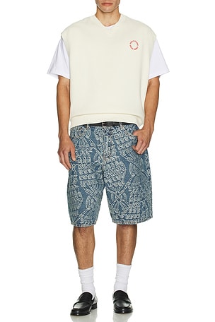 Macrame Denim Shorts Daily Paper