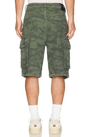 Daily Paper Cargo Shorts in Green