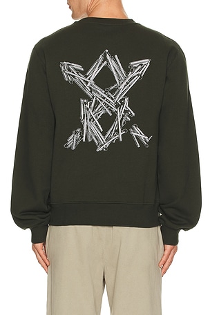 Matchstick Shield Sweatshirt Daily Paper