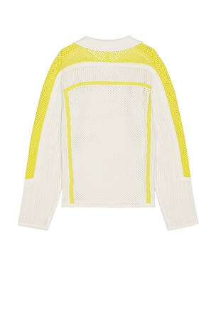 Daily Paper Football Knit Sweater in White