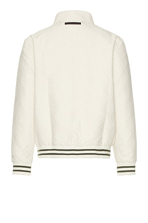 Daily Paper Shakir Boucle Track Jacket in Cream