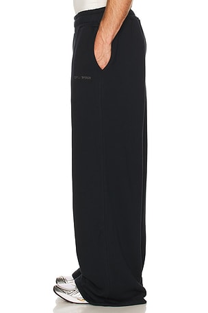 Daily Paper Wide Leg Pants in Black