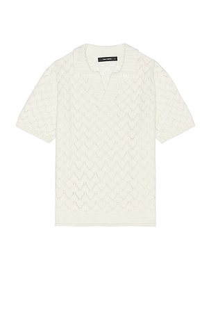 Yinka Relaxed Knit Short Sleeve Polo Daily Paper