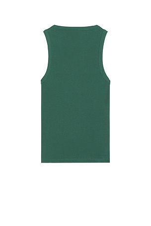 Daily Paper Rib Tank Top in Green