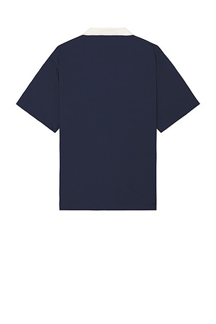 Daily Paper Shield Polo Shirt in Blue