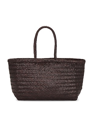 Dragon Diffusion Bamboo Triple Jump Large Tote in Chocolate