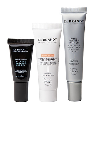 3-step Buff, Smooth, And Prime Set dr. brandt skincare