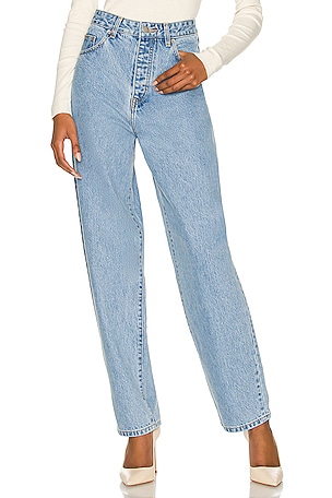 VAQUEROS GLOBO DE CINTURA ALTA BELLA Dr. Denim