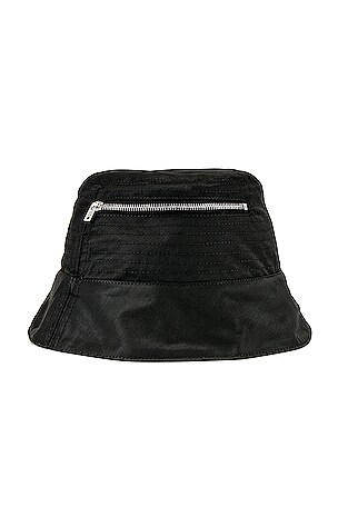 DRKSHDW by Rick Owens Pocket Gilligan Hat in Black | REVOLVE