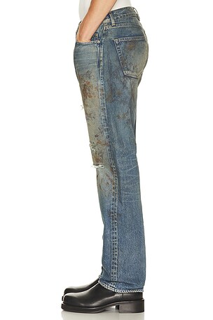 DRKSHDW by Rick Owens Kurdt Jeans in Blue. Size 34. Also
