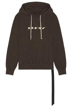 Oversized Hoodie in Scab DRKSHDW by Rick Owens