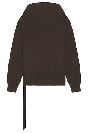 DRKSHDW by Rick Owens Oversized Hoodie in Scab in Brown