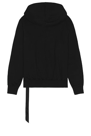 DRKSHDW by Rick Owens Oversized Hoodie in Black in Black