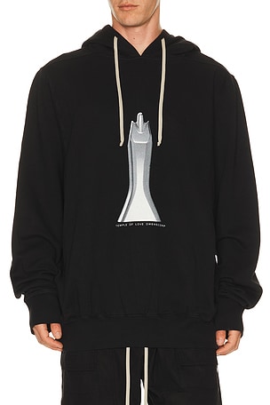 SWEAT À CAPUCHE OVERSIZED DRKSHDW by Rick Owens