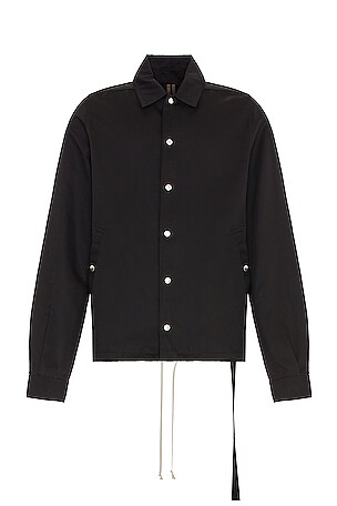 RickOwens DRKSHDW snap front jacket Sサイズ DRKSHDW by Rick Owens Snapfront Jacket in Black | REVOLVE