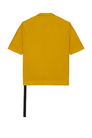 DRKSHDW by Rick Owens Magnum Tommy Shirt in Mustard