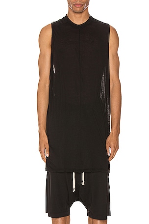 DRKSHDW by Rick Owens Rick's Tank in Black | REVOLVE
