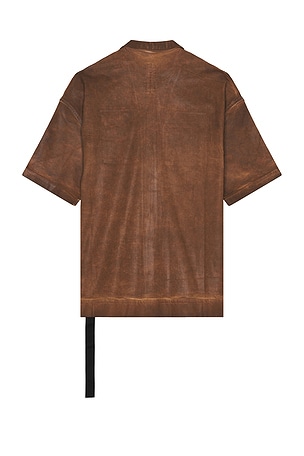 DRKSHDW by Rick Owens Magnum Tommy Shirt in Brown