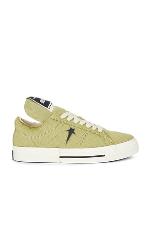 DRKSHDW by Rick Owens x Converse Onestr in Green. Size M9.5 / W11. Also