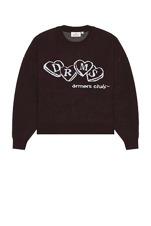 Heart Knit Sweater DRMERS CLUB