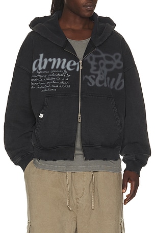 Drmers club sudadera parallel en color negro