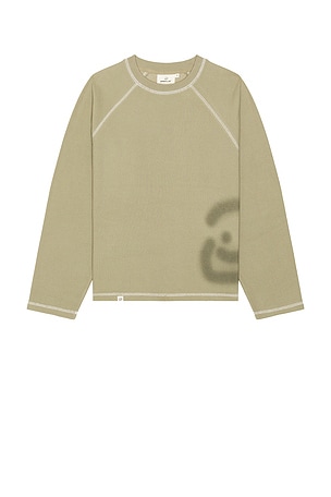 Waffle Raglan Long Sleeve Tee DRMERS CLUB