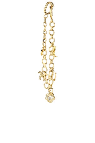 Dorne Western Charm Chain in Metallic Gold