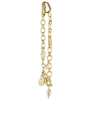 Dorne Coastal Charm Chain in Metallic Gold