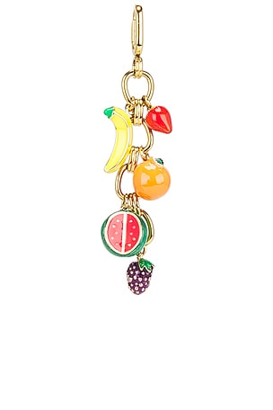 Dorne Fruit Charm Chain in Metallic Gold
