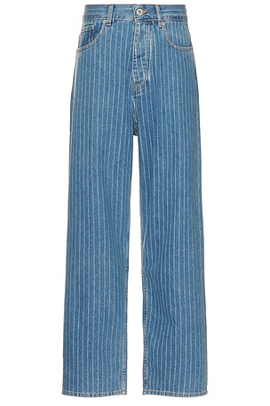 Striped Baggy Jeans Drôle De Monsieur