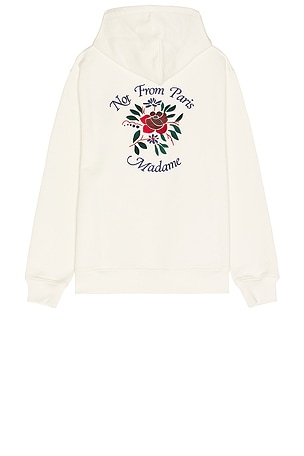 Le Hoodie Slogan Fleurs Drôle De Monsieur