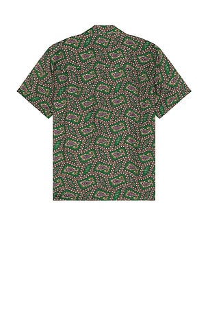 Drôle De Monsieur La Chemise Paisley Shirt in Green