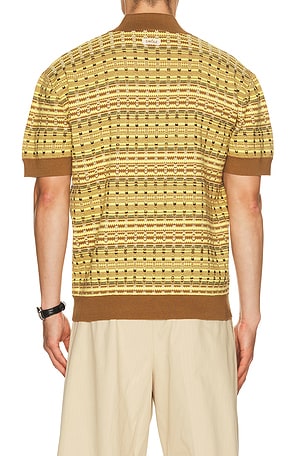 Drôle De Monsieur Polo Maille Coogie in Yellow