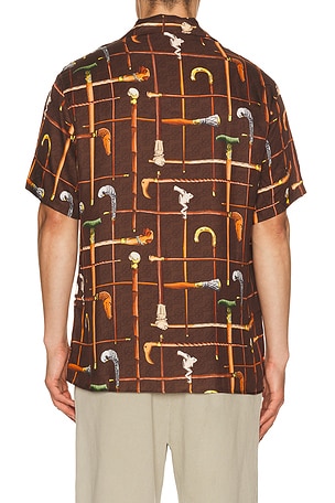 Drôle De Monsieur Chemise Cannes in Brown