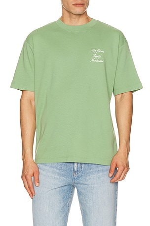 Le T-Shirt Slogan Calligraphy Drôle De Monsieur