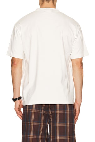 Drôle De Monsieur T-Shirt Slogan Palmiers in White