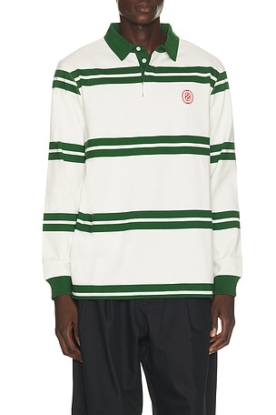 D Ornament Striped Polo Drôle De Monsieur