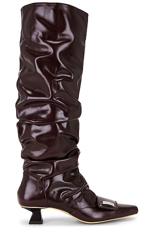 Gathered Boot Dirt