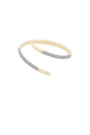 Demarson Vesey Cuff Bracelet in Metallic Gold