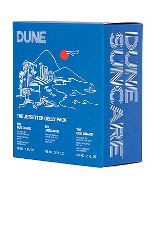 The Jetsetter Gelly Pack DUNE Suncare