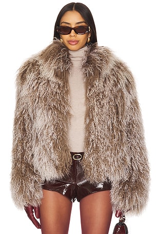 Rochelle Fur Jacket Ducie