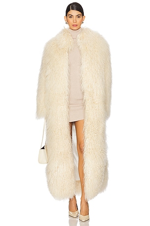 Faye Fur Coat Ducie